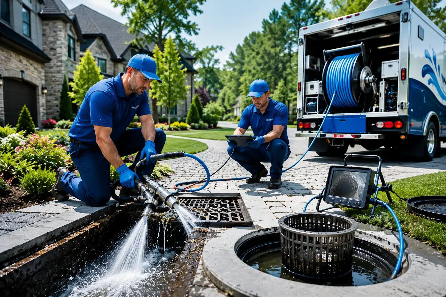 Local outdoor drain cleaning professionals in Dodgeville, MI