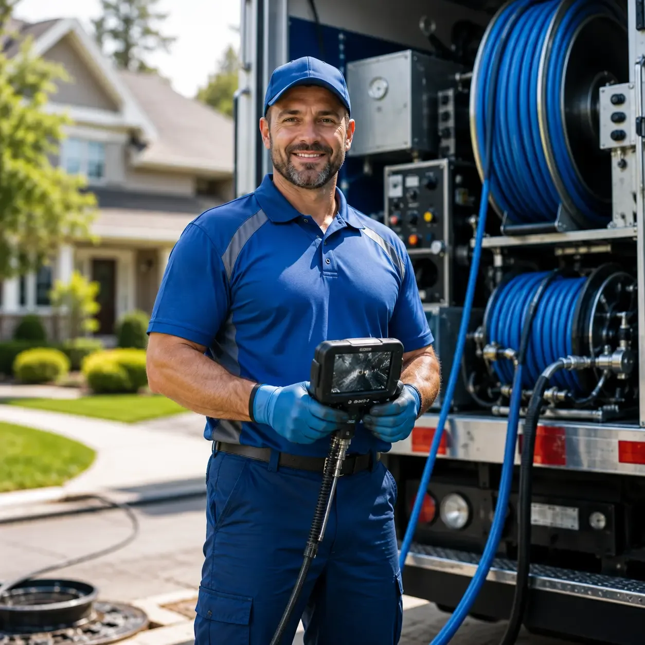 Local outdoor drain cleaning specialists in Dodgeville, MI